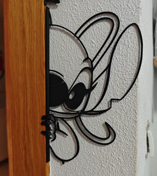 Stitch Vertical Wall Door Art - Art - PLA - 3D printed product - фото 22
