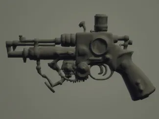 steampunk gun