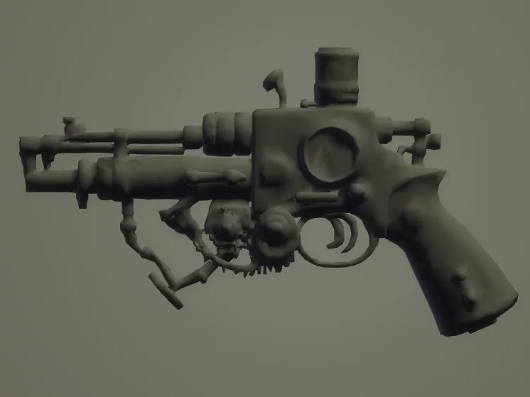 steampunk gun