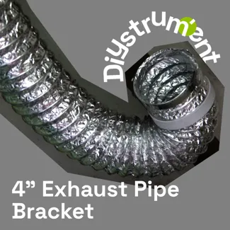 4" / 4 INCH EXHAUST PIPE BRACKET