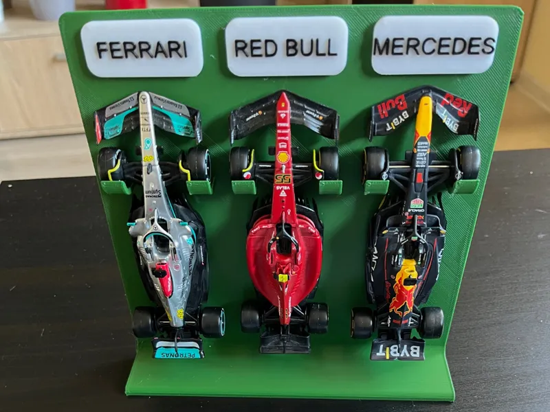 BBURAGO CAR F1 STAND 1:43