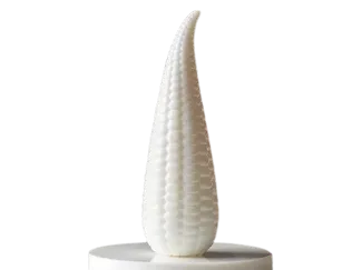 Bathroom corn decoration