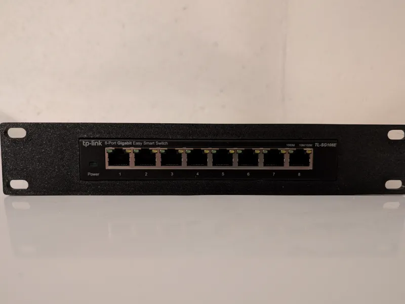 10-inch rack panel for TL-SG108E