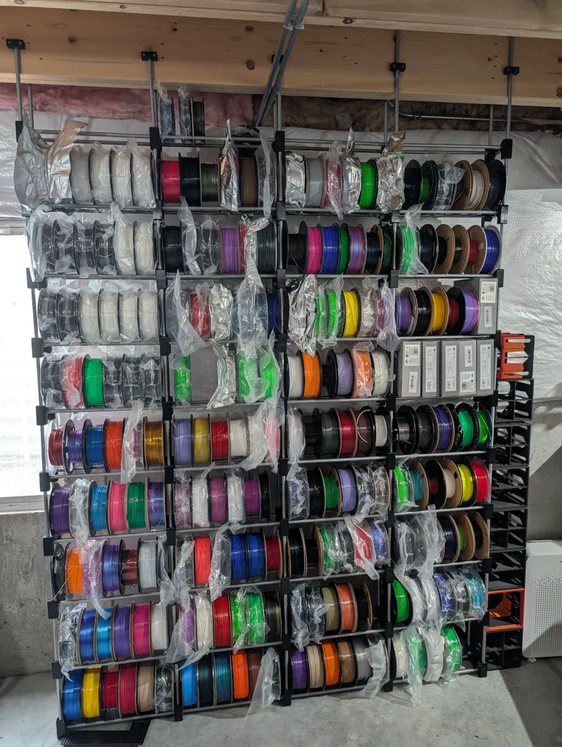 Shoe Rack Filament Shelves