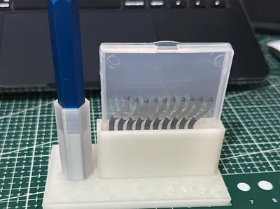 deburring tool stand