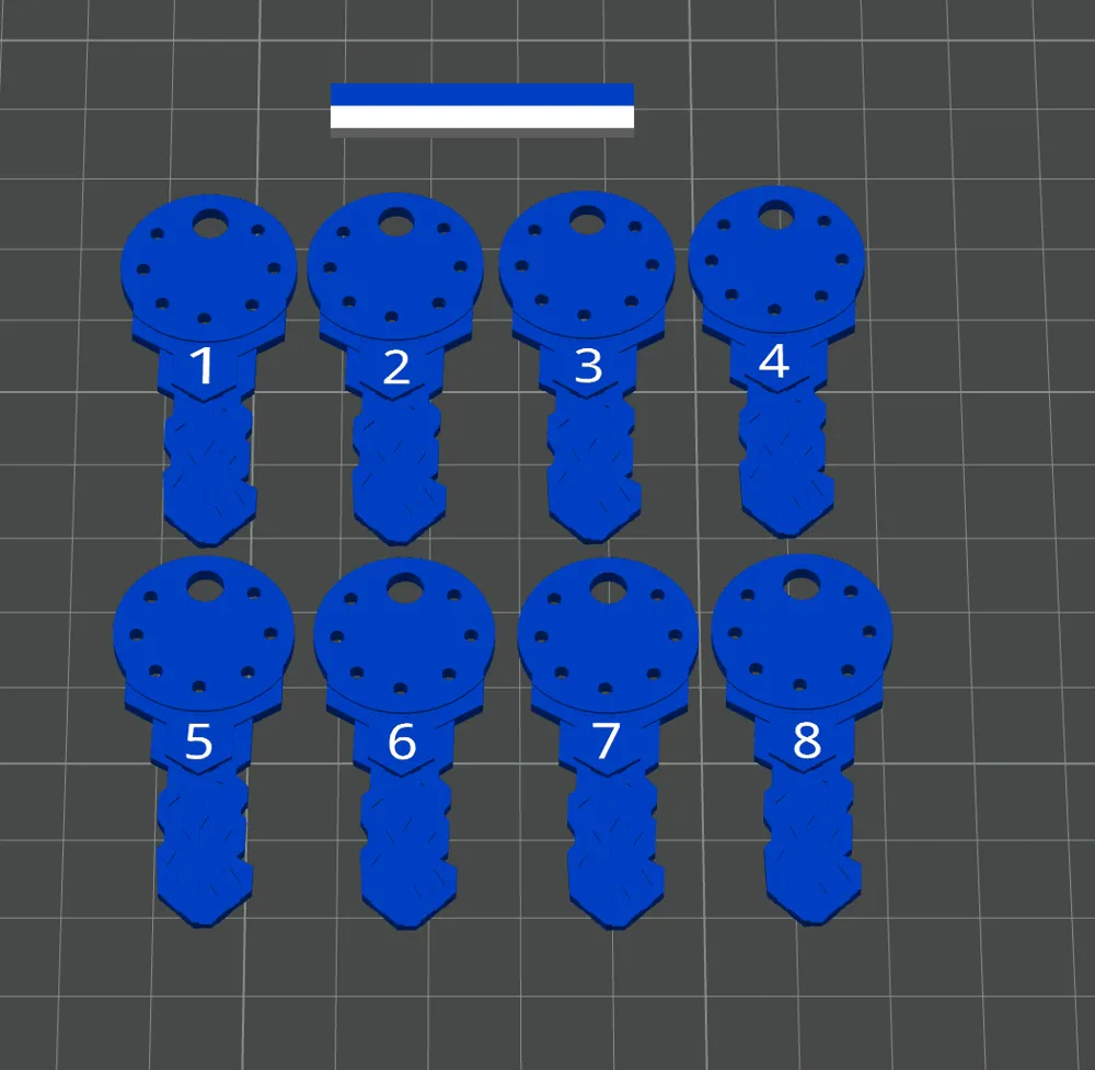Secret Identity Keys Remixed by Luiseto MakerWorld: Download Free 3D Models