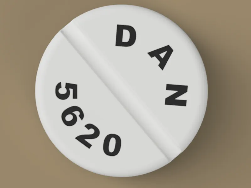 Oversized Diazepam Tablet