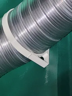 minimalistic 120mm air duct wall hanger