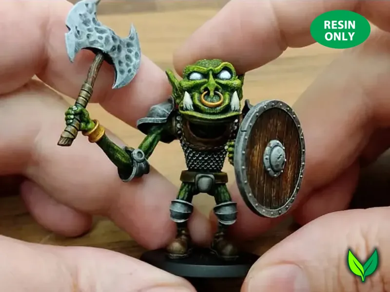 Orc Warrior of Vogland – 28mm Miniature