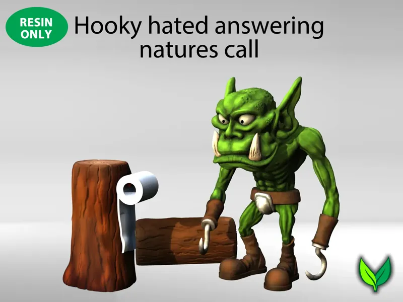 Hooky the Orc – 28mm Miniature