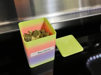 Squared-Up Spices Box and Lid