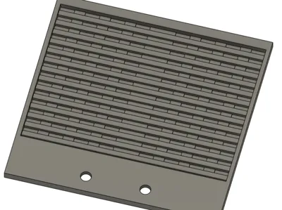 Blank Grill for ProffBoots Mini Dump