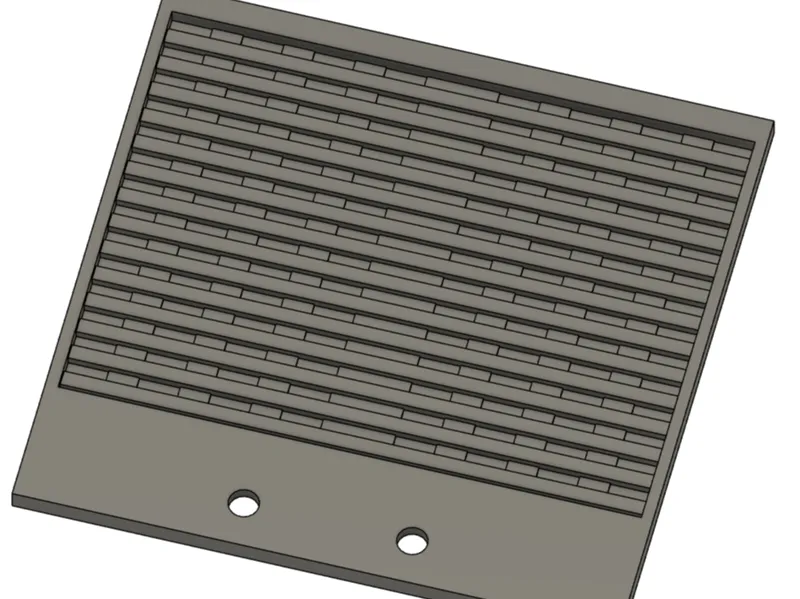 Blank Grill for ProffBoots Mini Dump
