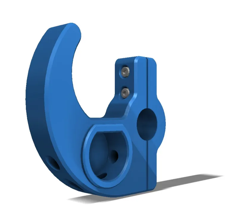 Typ2 Cable Organizer for pipe assembly