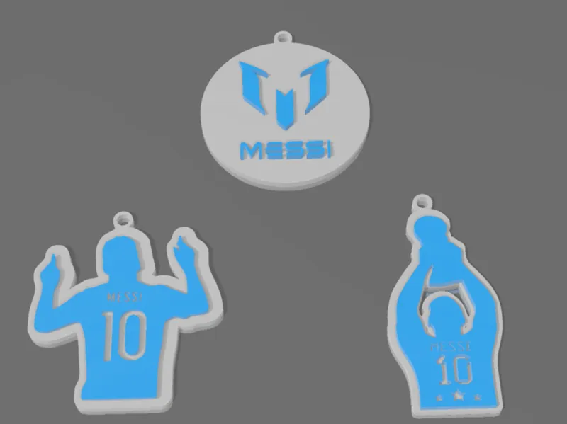 COMBO - Llaveros Messi