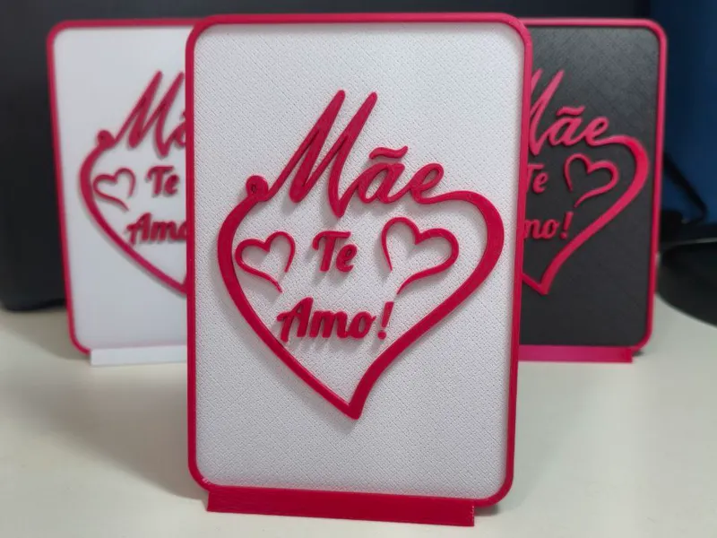 plaquinha do Dia das Mães