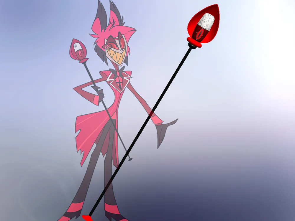 ハズビンホテル HazbinHotel ALASTOR MICROPHONE Hazbin Hotel Trading Card - ALASTOR'S MICROPHONE 04/50