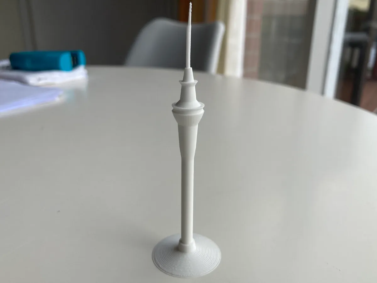 Auckland Sky Tower - Free 3D Print Model - MakerWorld