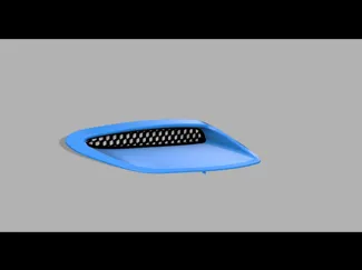 GTO hood scoop