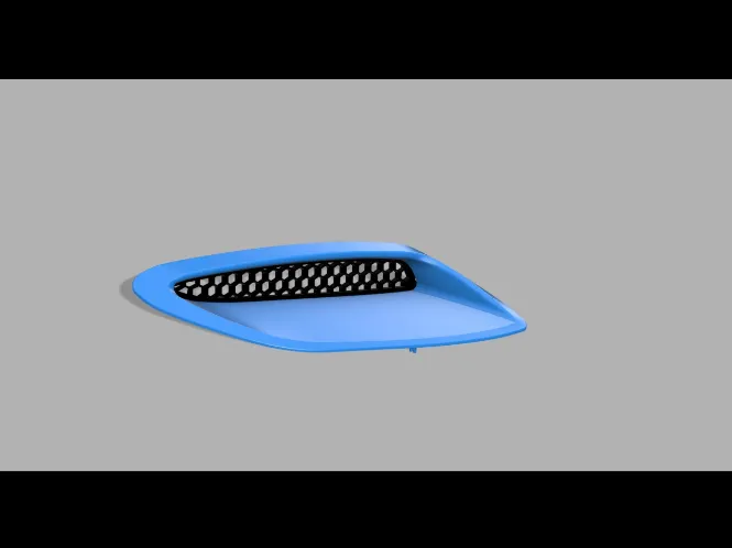 GTO hood scoop