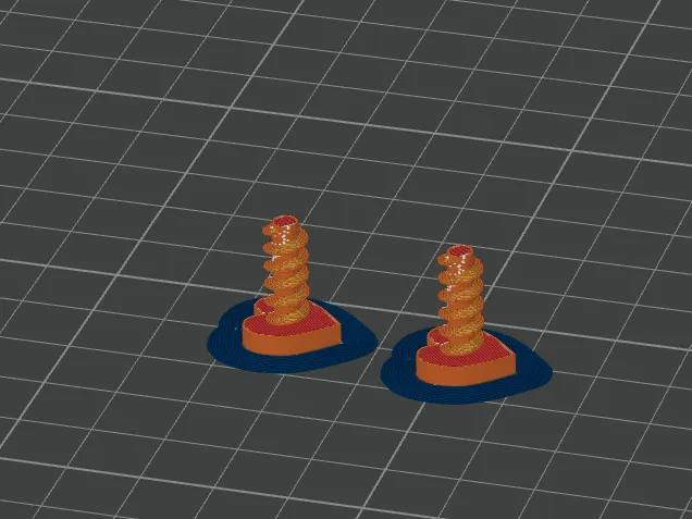 Calendar clip A3 with brim support