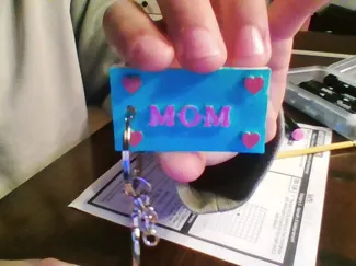 Mom keychain