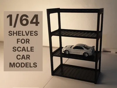 1/64 Shelves Large Display
