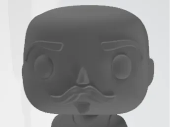 Man with moustache