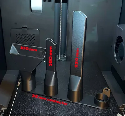 35mm Vacuum nozzles/tips and wall stand