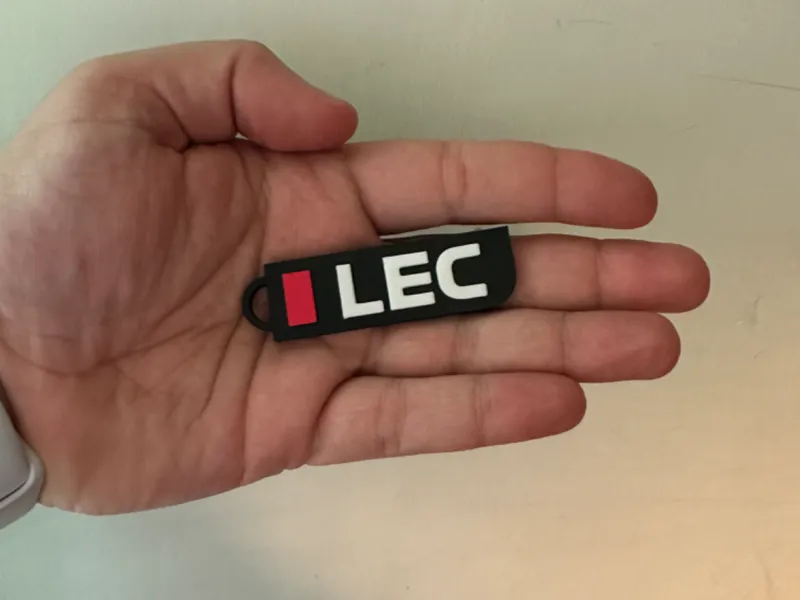 Porta chiavi Formula 1 Leclerc 