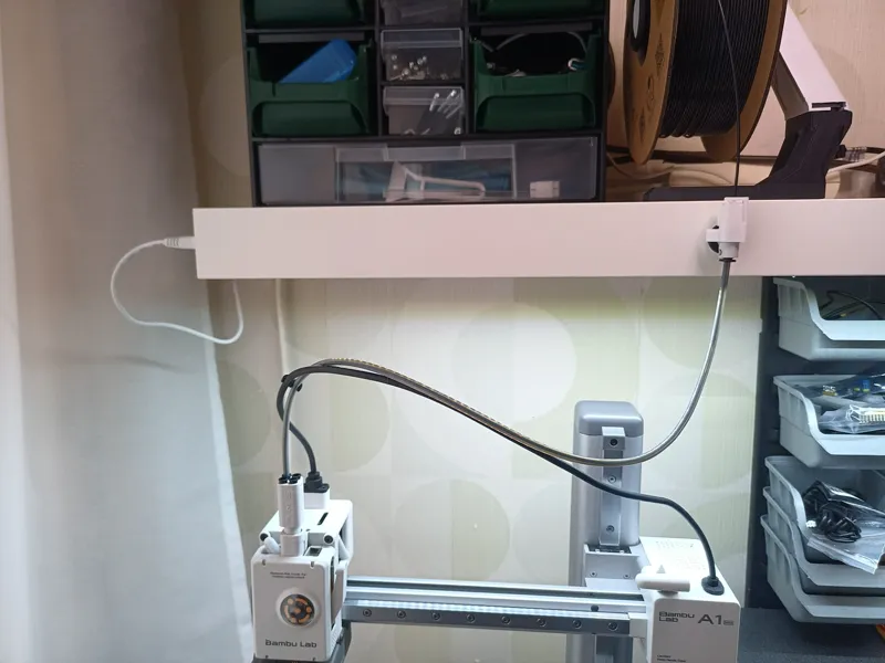 PTFE Tube Connector, A1 mini Modification