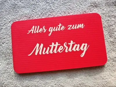 Mother's Day voucher box 