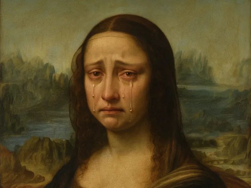 monalisa cryıng