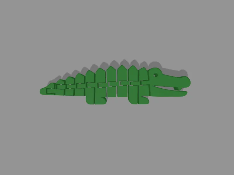 flexi crocodile