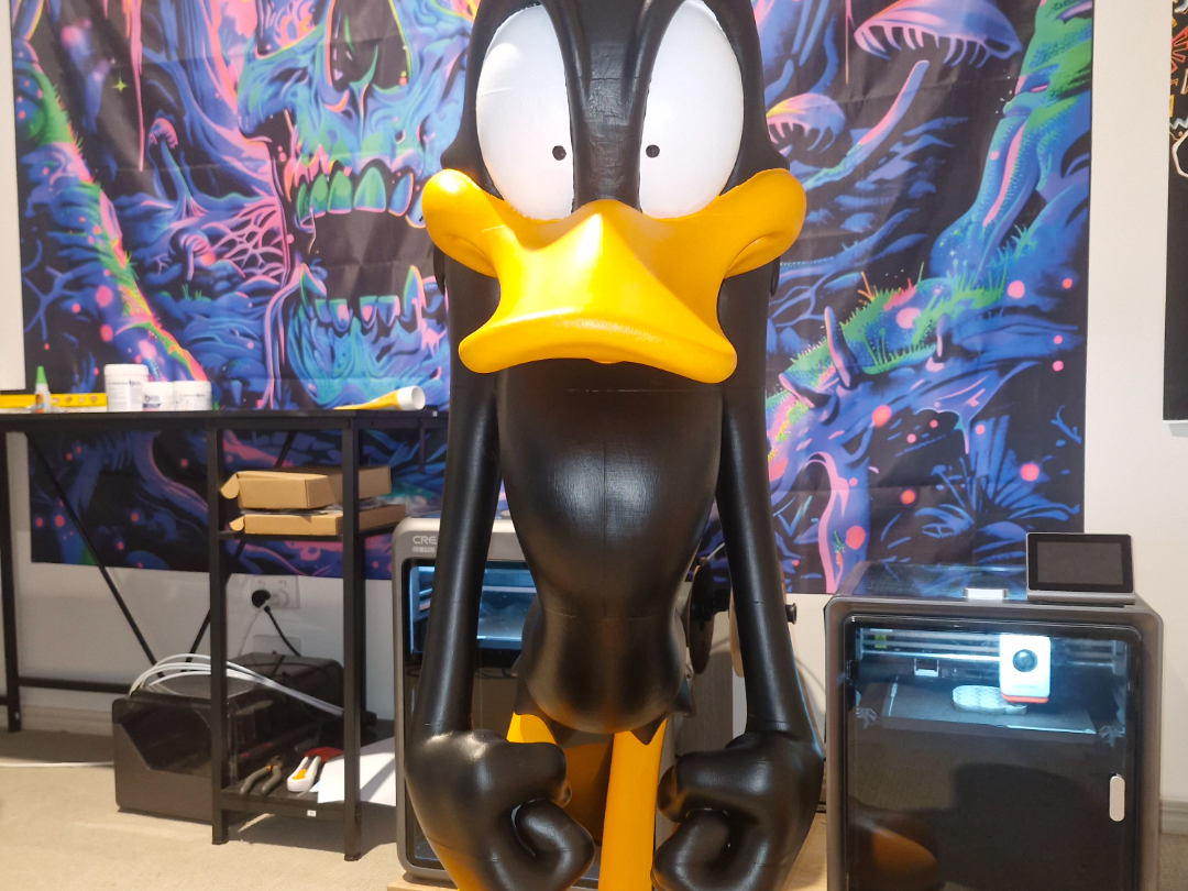 Daffy Duck DeadStare Multi-Part Angry Duck Kit AMS - Free 3D Print