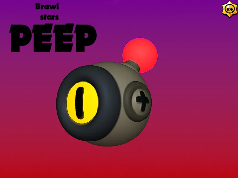 Brawl Stars Peep (baby Nani)