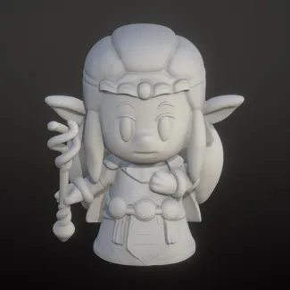 Princess Zelda (Easy print!) Echoes of wisdom