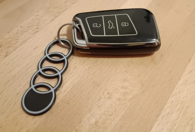 Audi Trolley Chip, Einkaufswagen chip, Keychain