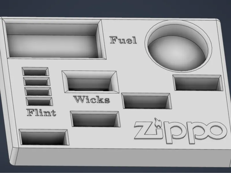 Zippo Holding Block