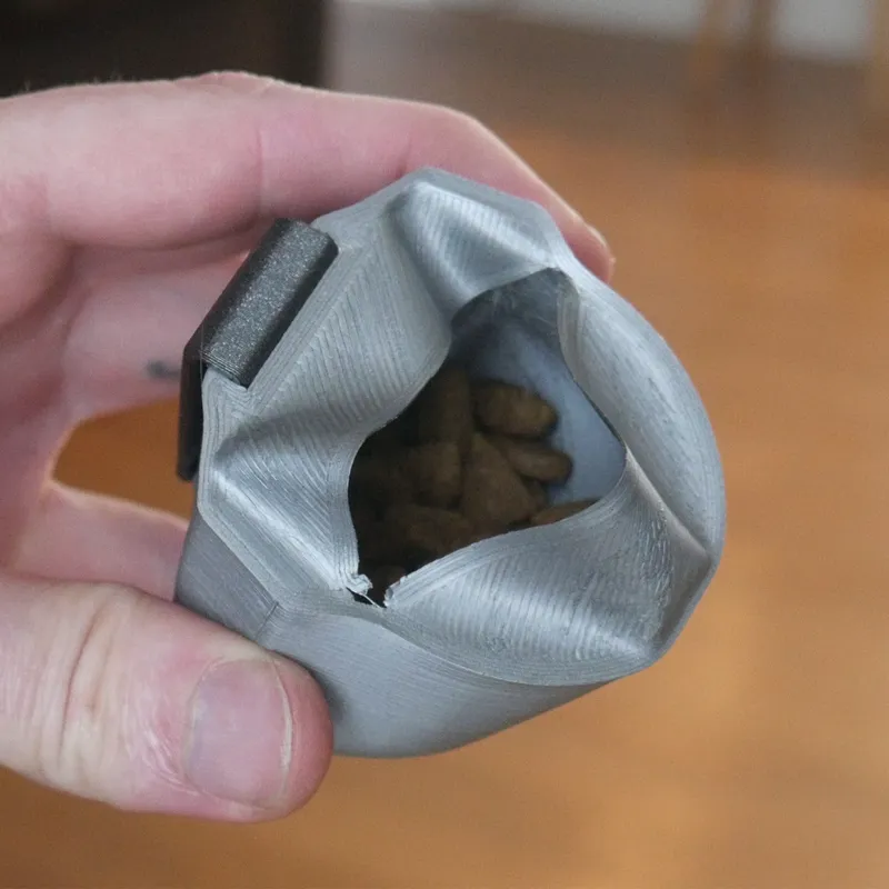 TPU dog/cat treat dispenser