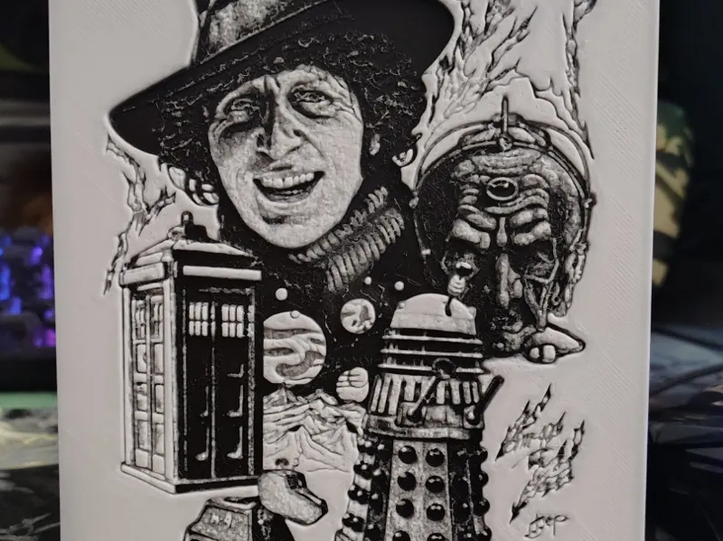Doctor Who Tom Baker Hueforge