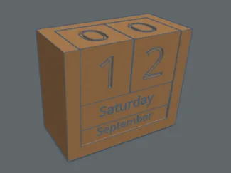 Cube Calendar