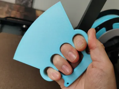 Brass Knuckle Scraper