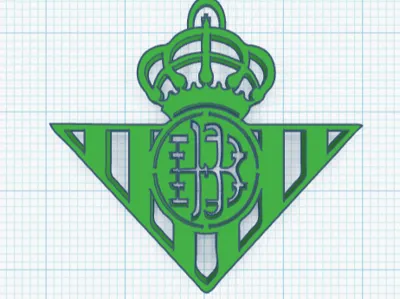 REAL BETIS KEYCHAIN