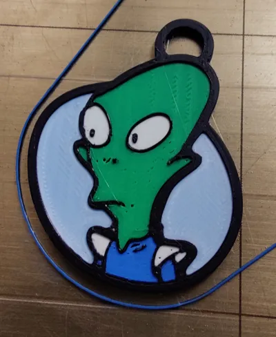 Klif keychain Futurama