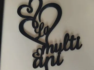 La multi ani topper (Romanian Happy Birthday)
