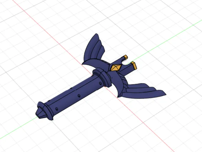 Master sword pommel