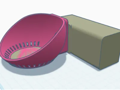 ALEXA ECHO DOT 5 HOLDER (NON-SCHUKO PLUG)