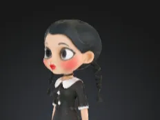 wensday adams doll 2