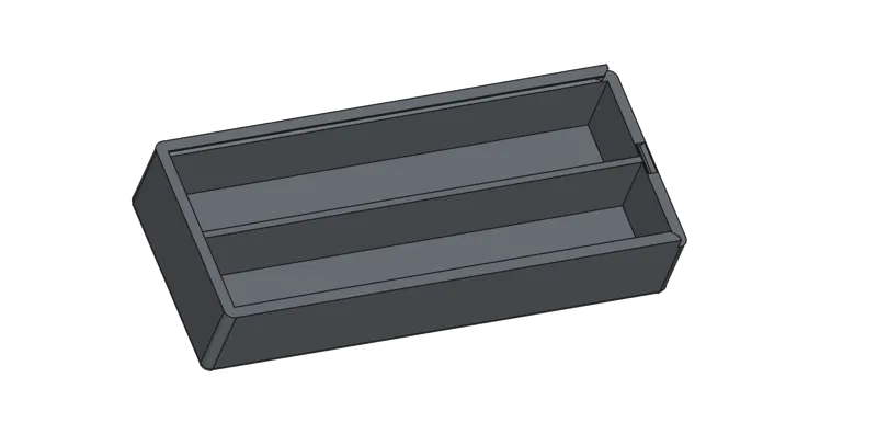 Box for children's cutlery